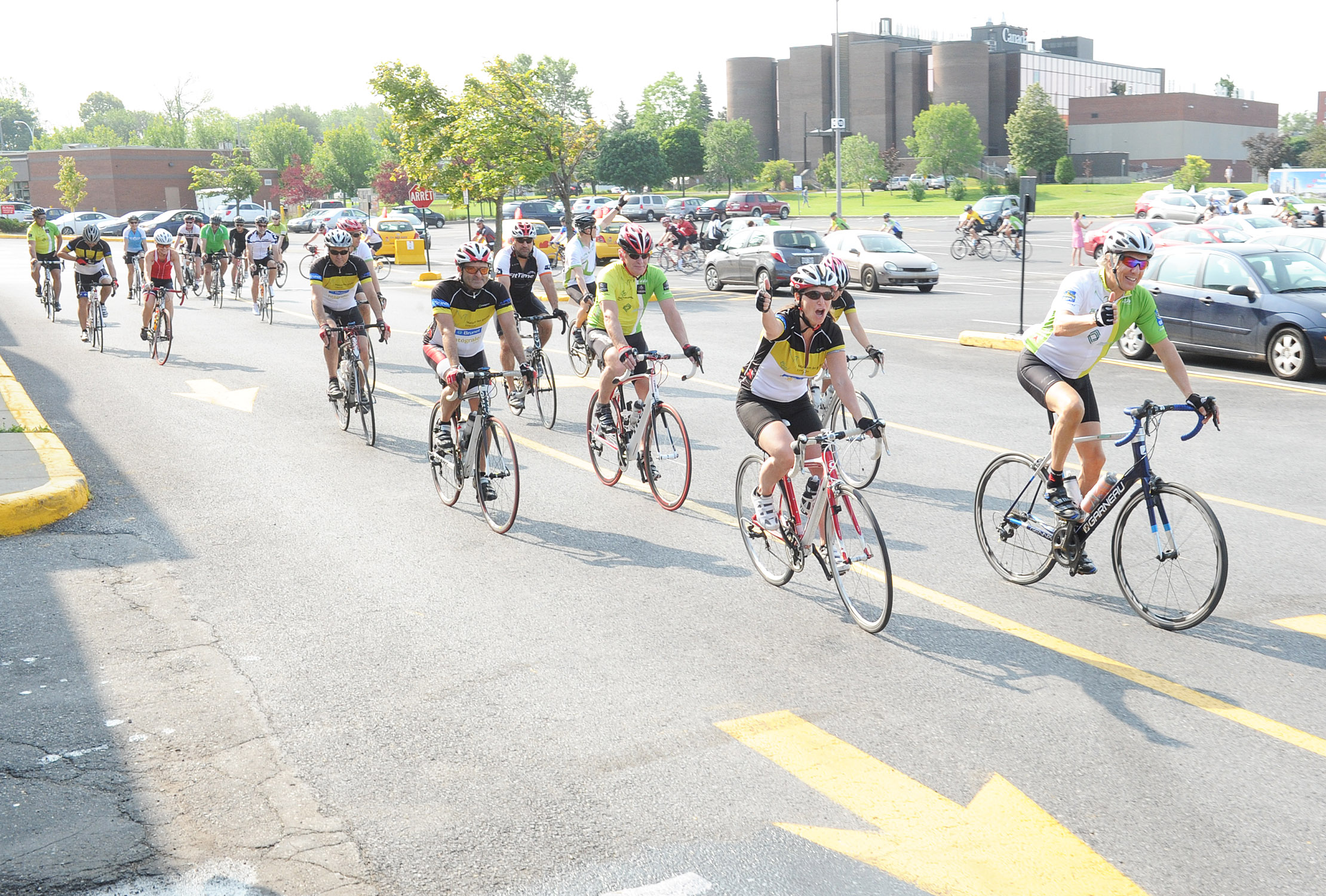 300 km, 78 participants et 115 000$ amassés
