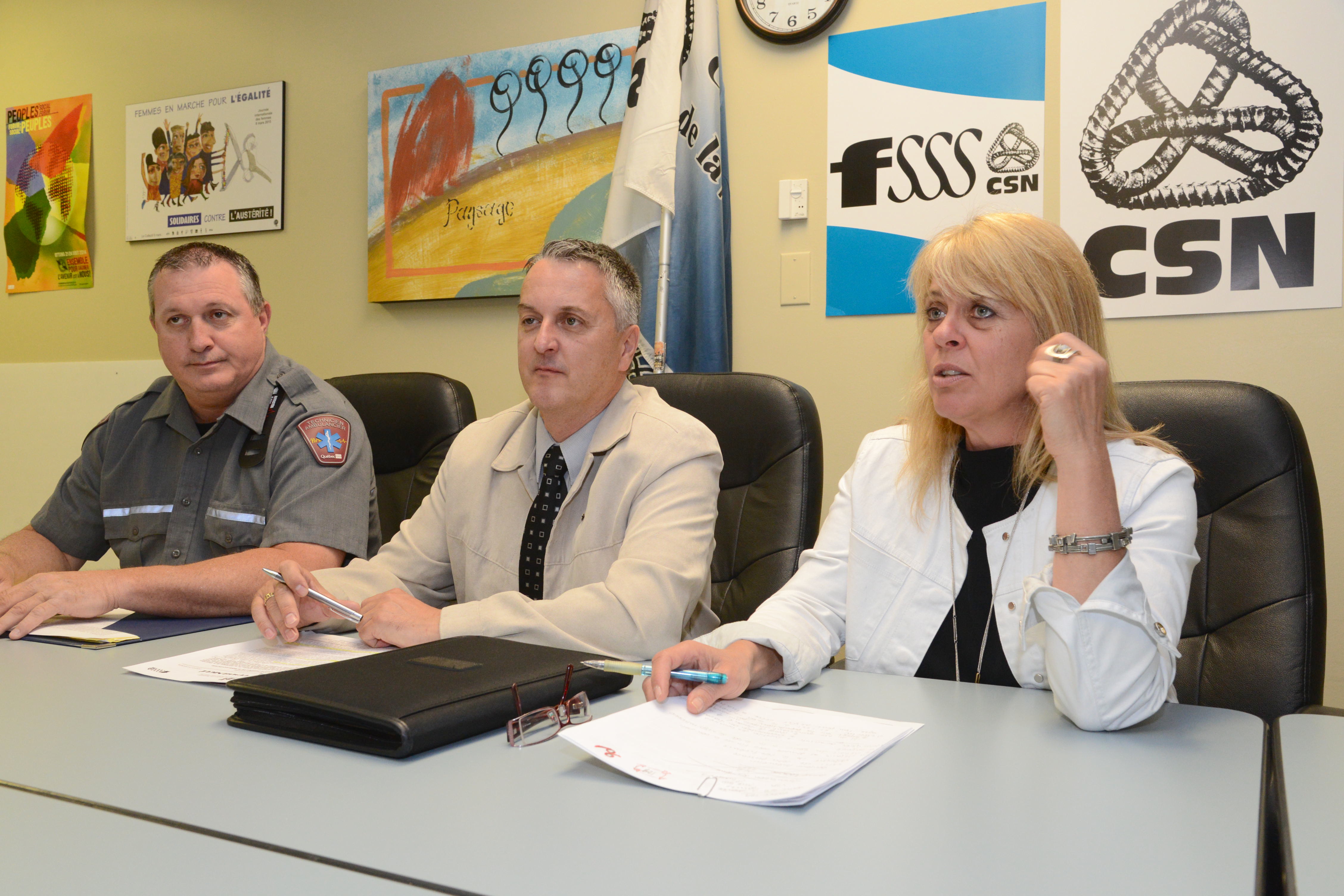 Négos: la table provinciale doit être maintenue, estiment les syndicats