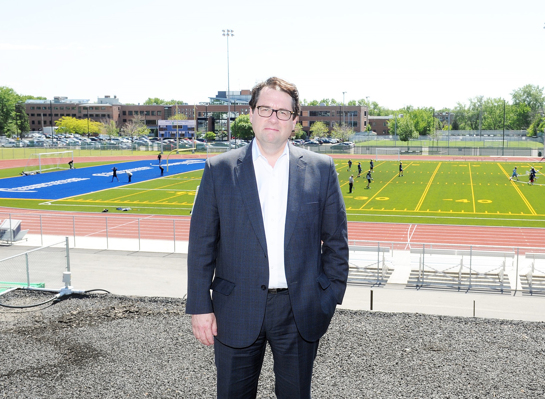 Dernier acte officiel de Bernard Drainville à l&rsquo;école Gérard-Filion