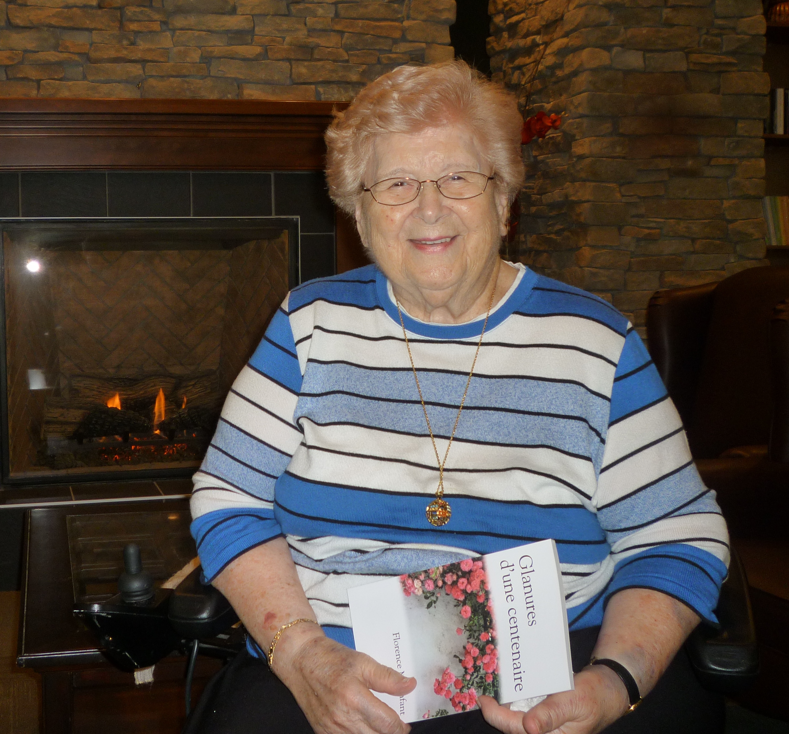 À 100 ans, Florence Malenfant publie son deuxième livre