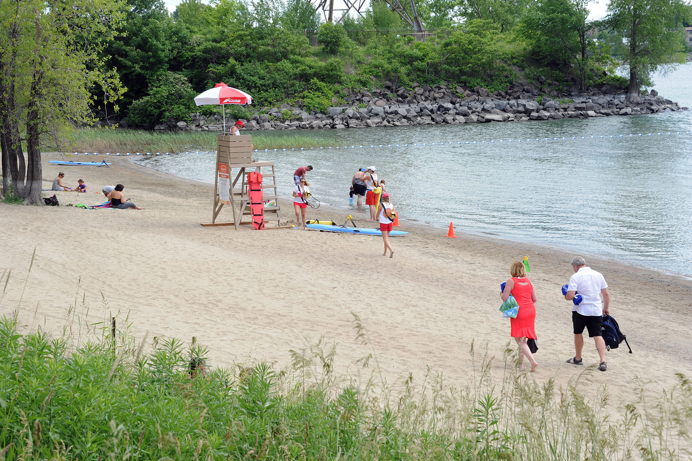 Une navette gratuite desservira la plage et le parc national des Îles-de-Boucherville cet été