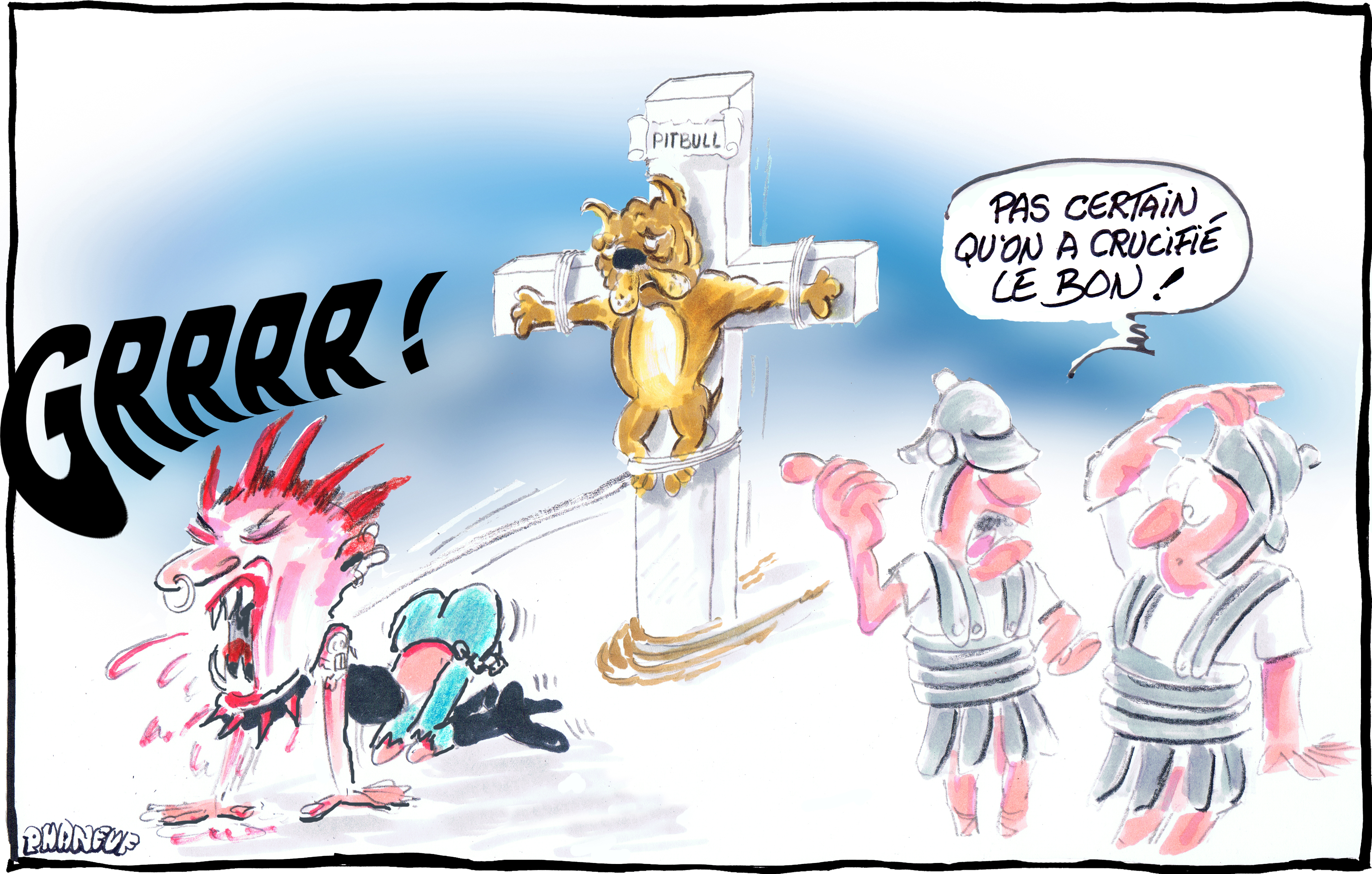 Caricature du 20 juillet