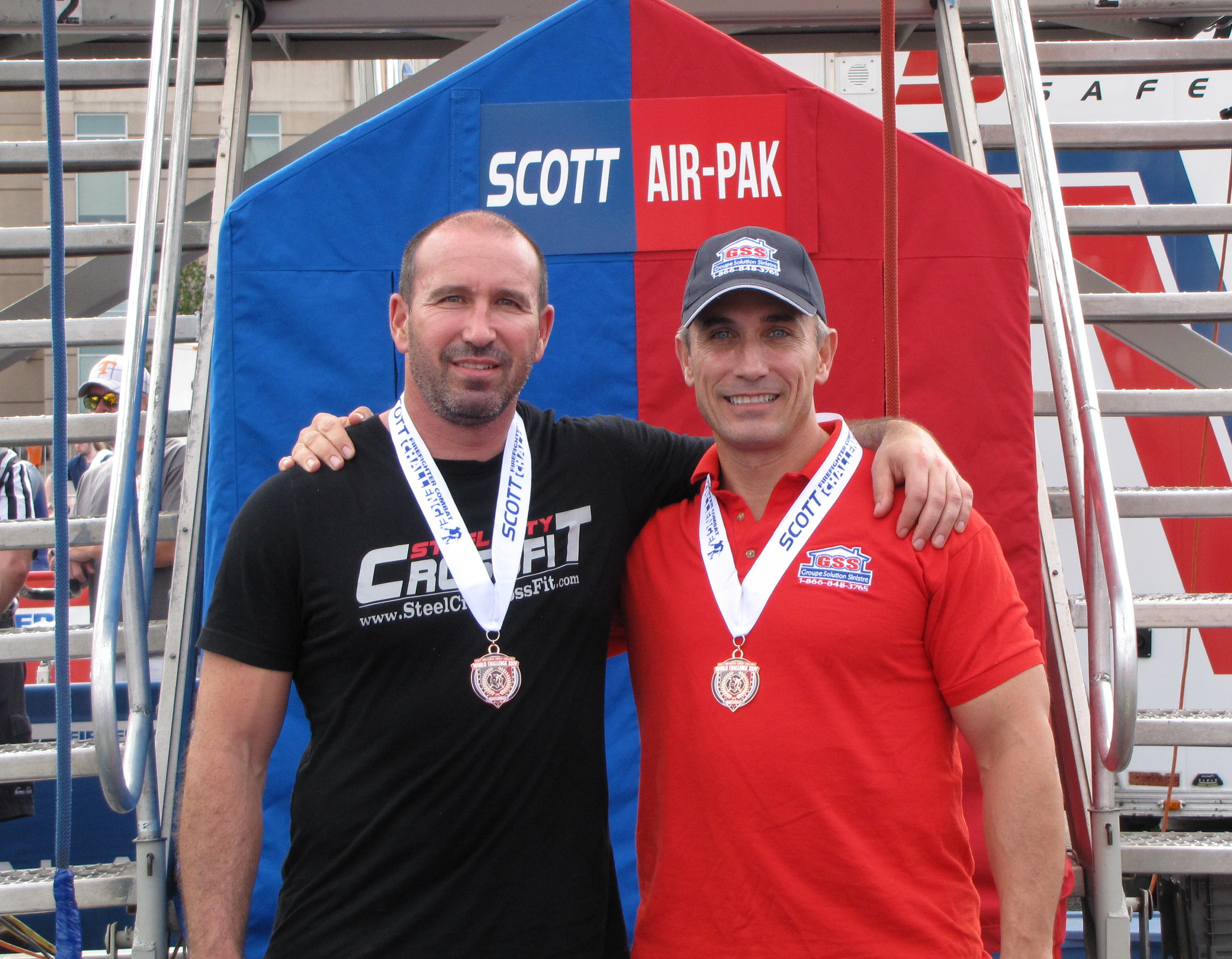 Challenge des pompiers: un Longueuillois fait bonne impression