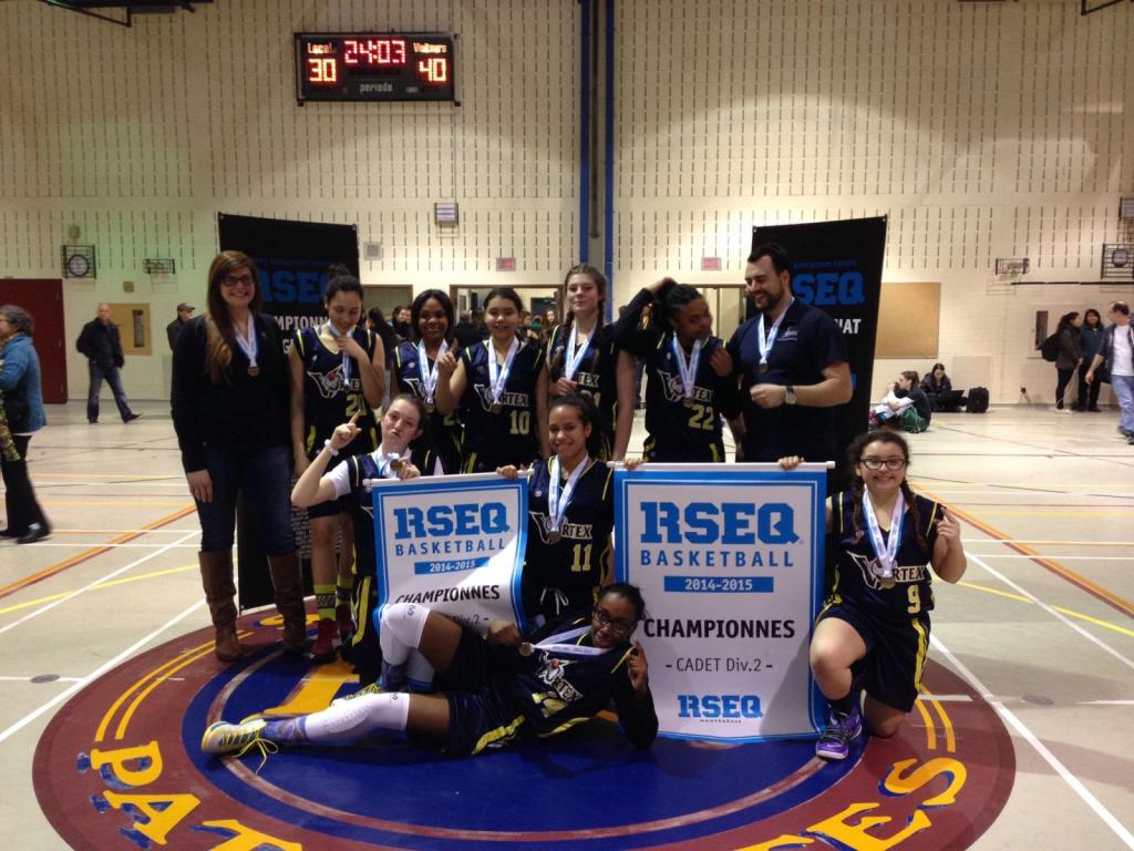 Une saison parfaite pour les Vortex de l’école Gérard-Filion