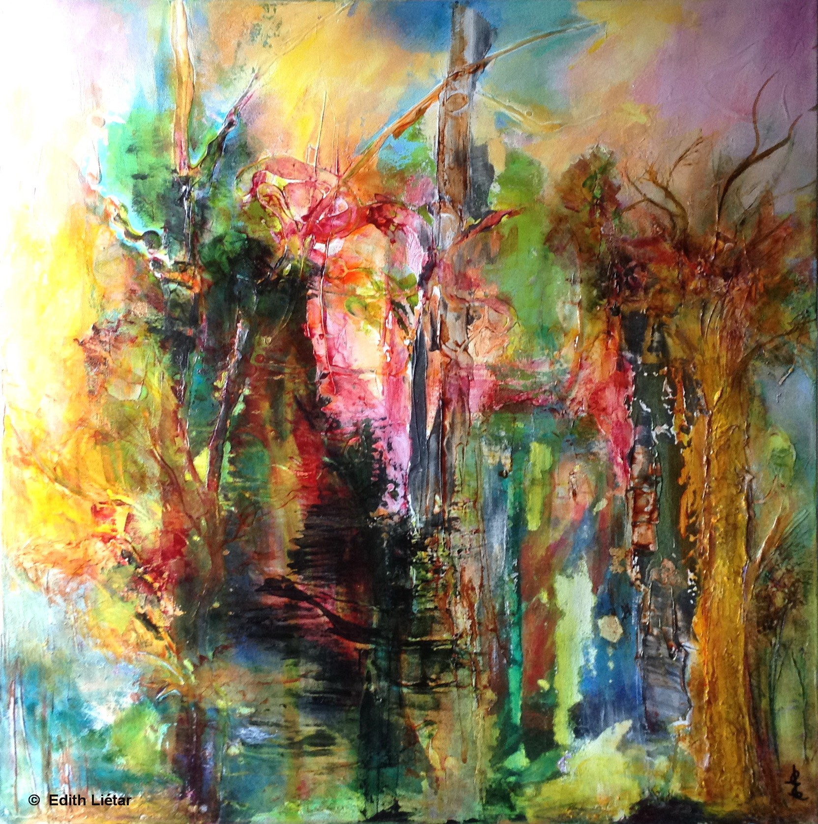 Une peintre de Brossard participe à une exposition Canada-Europe