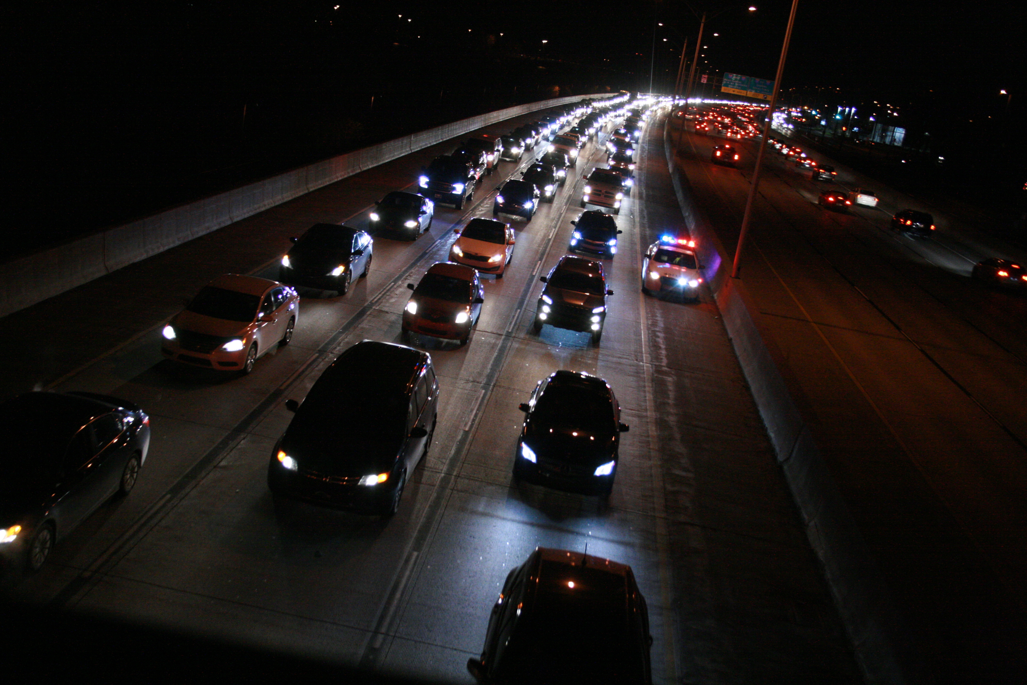 Un accident entraîne une importante congestion sur la 132 Ouest