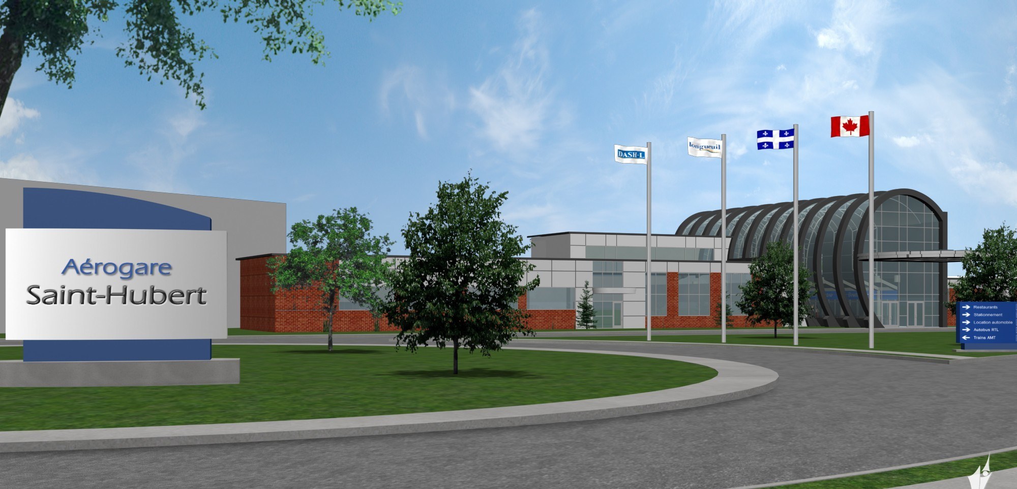 Aide de près de 800 000$ pour le projet d’aérogare