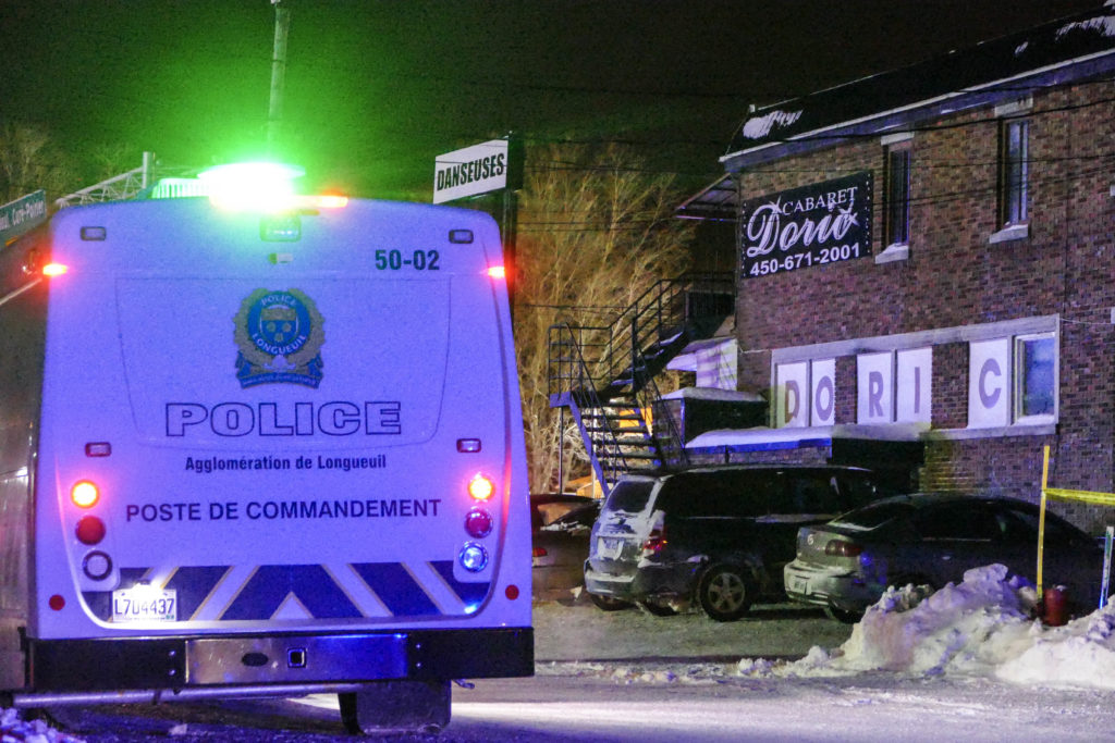 Fusillade au Cabaret Doric: un homme arrêté