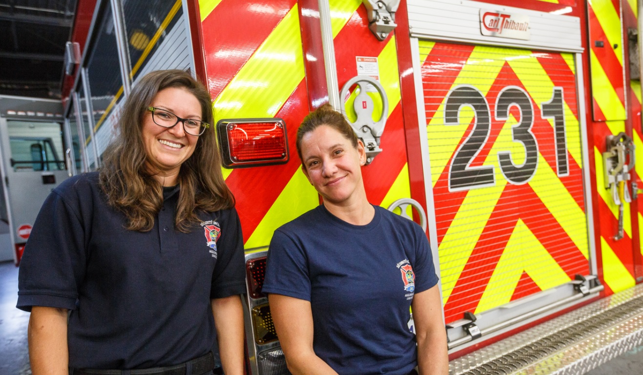 Pompières et passionnées