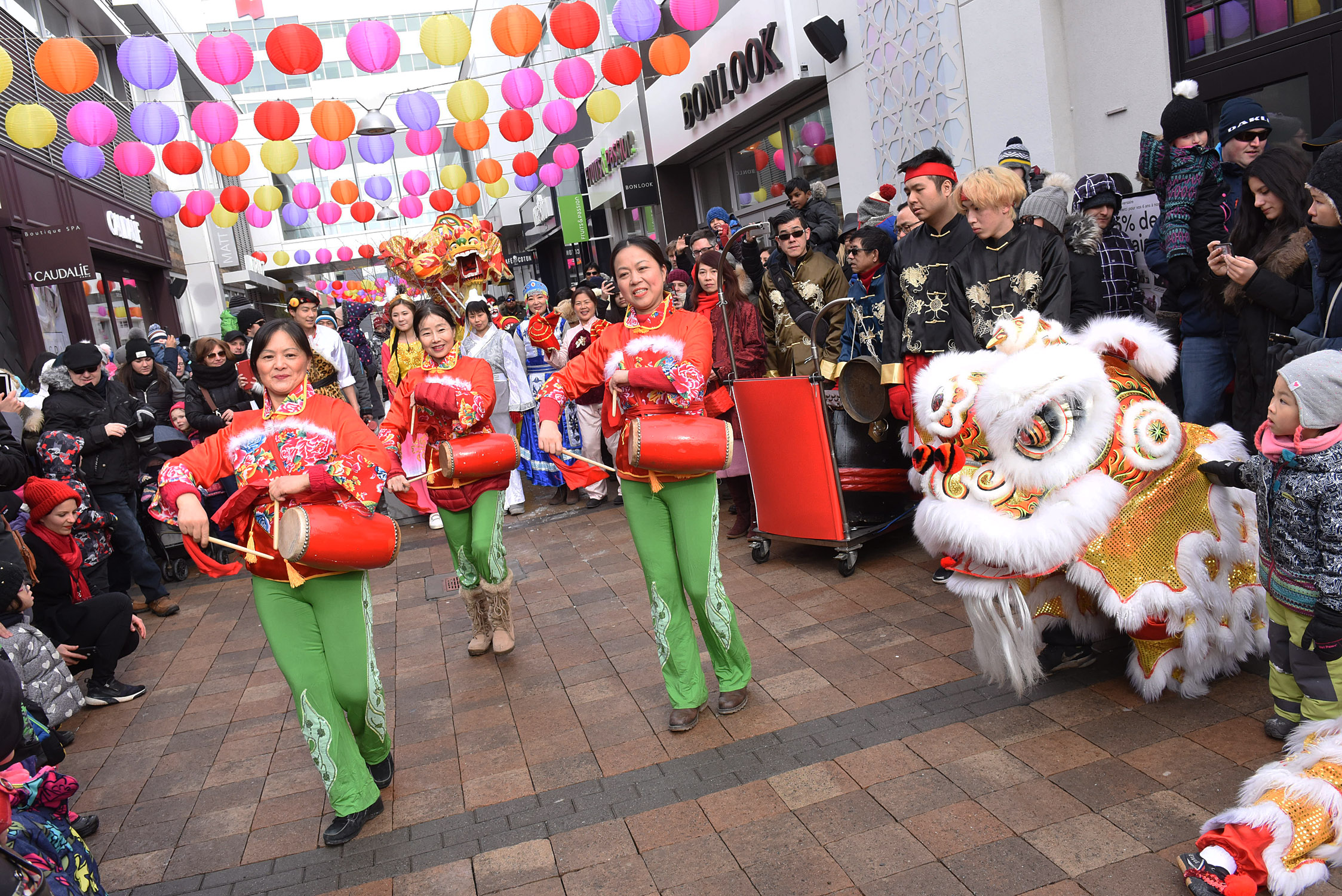 Le Nouvel An lunaire célébré au Mail Champlain et au Quartier DIX30