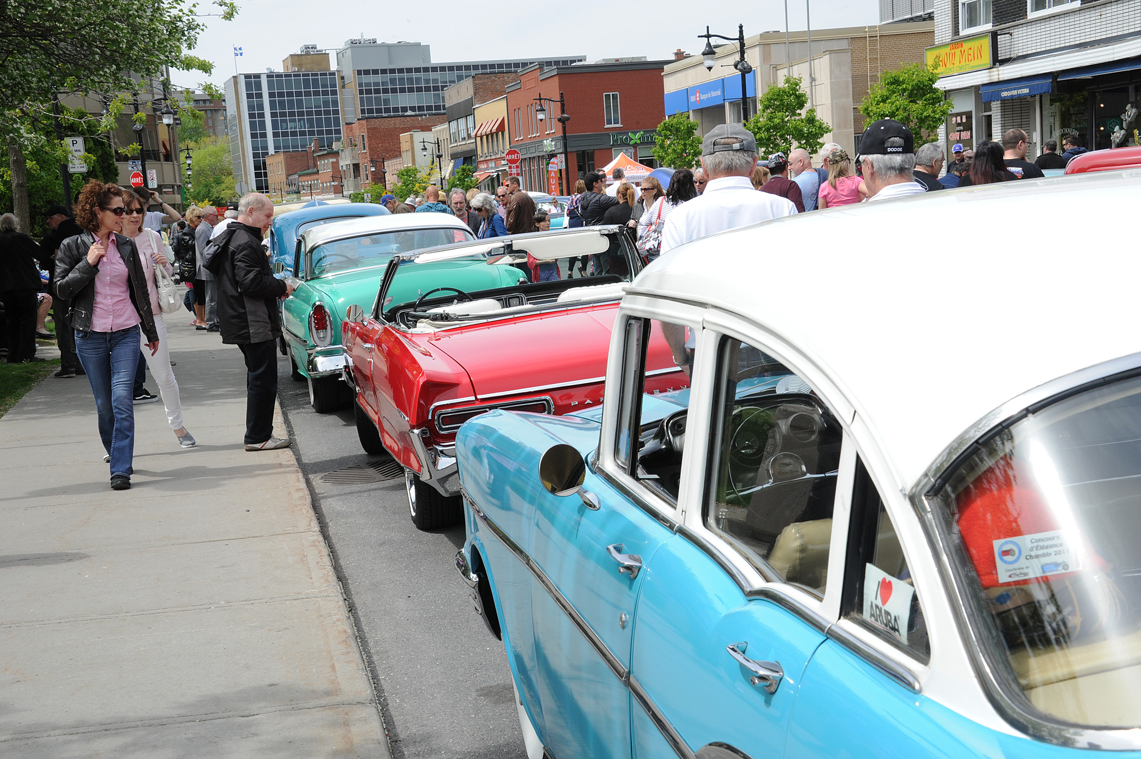 L’exposition de voitures classique de retour à Saint-Lambert