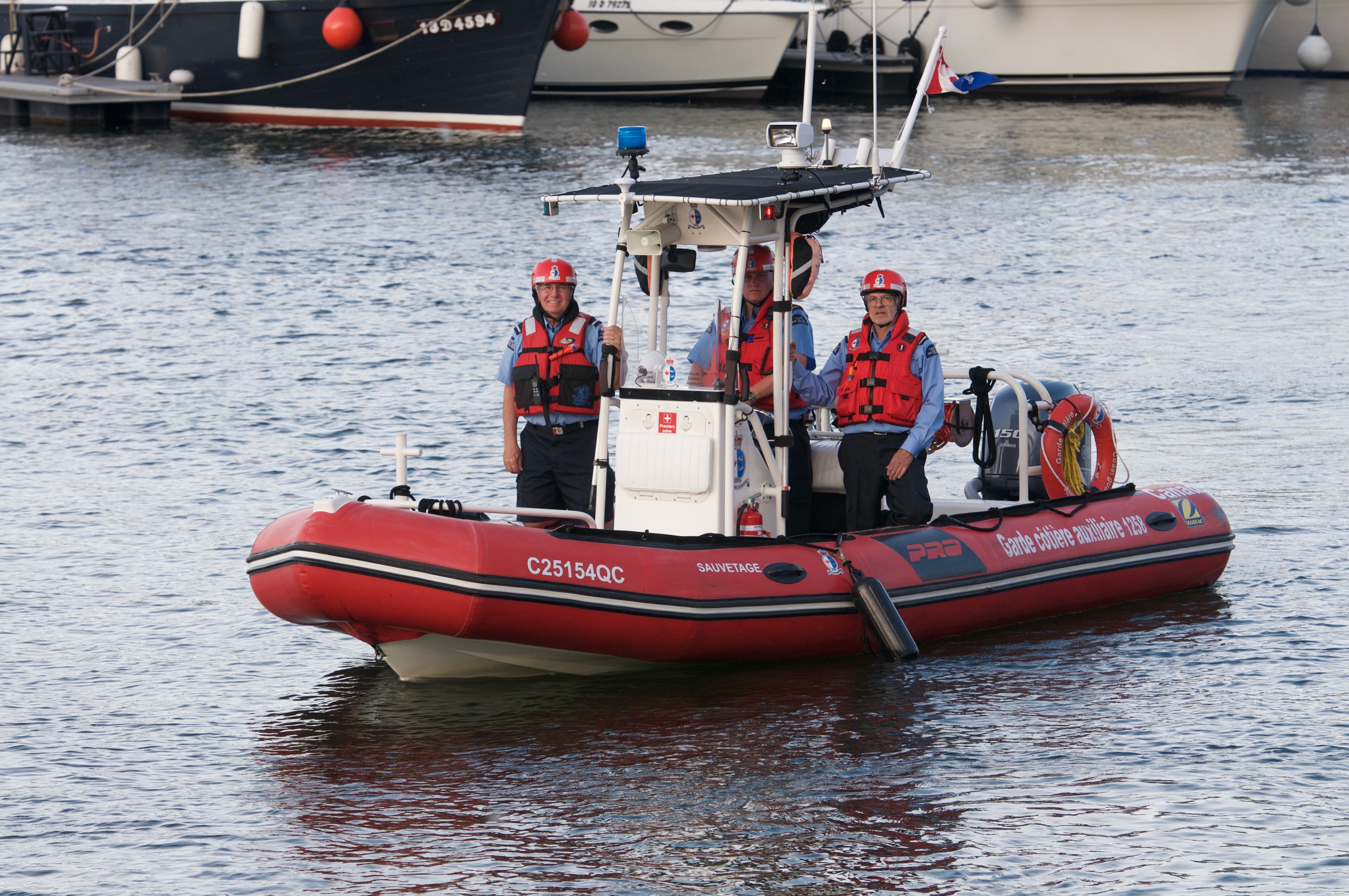 La garde côtière de retour sur les eaux