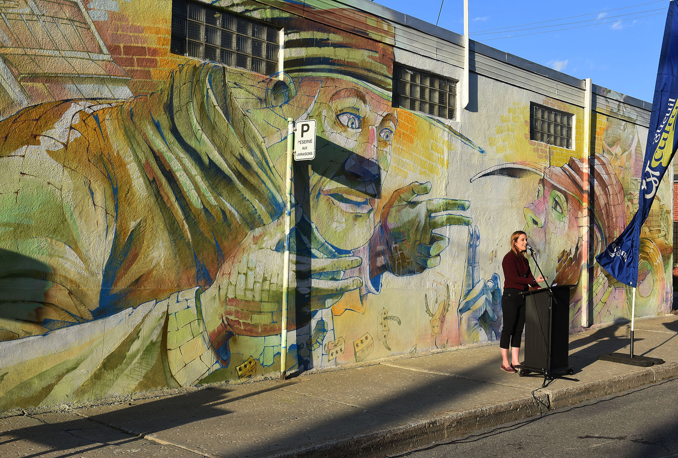 Une murale pour se raconter