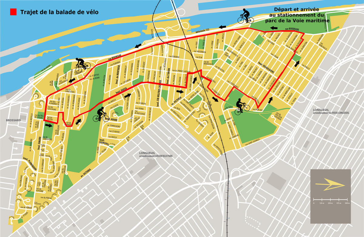 Une randonnée à vélo de 10 km à travers les rues Saint-Lambert