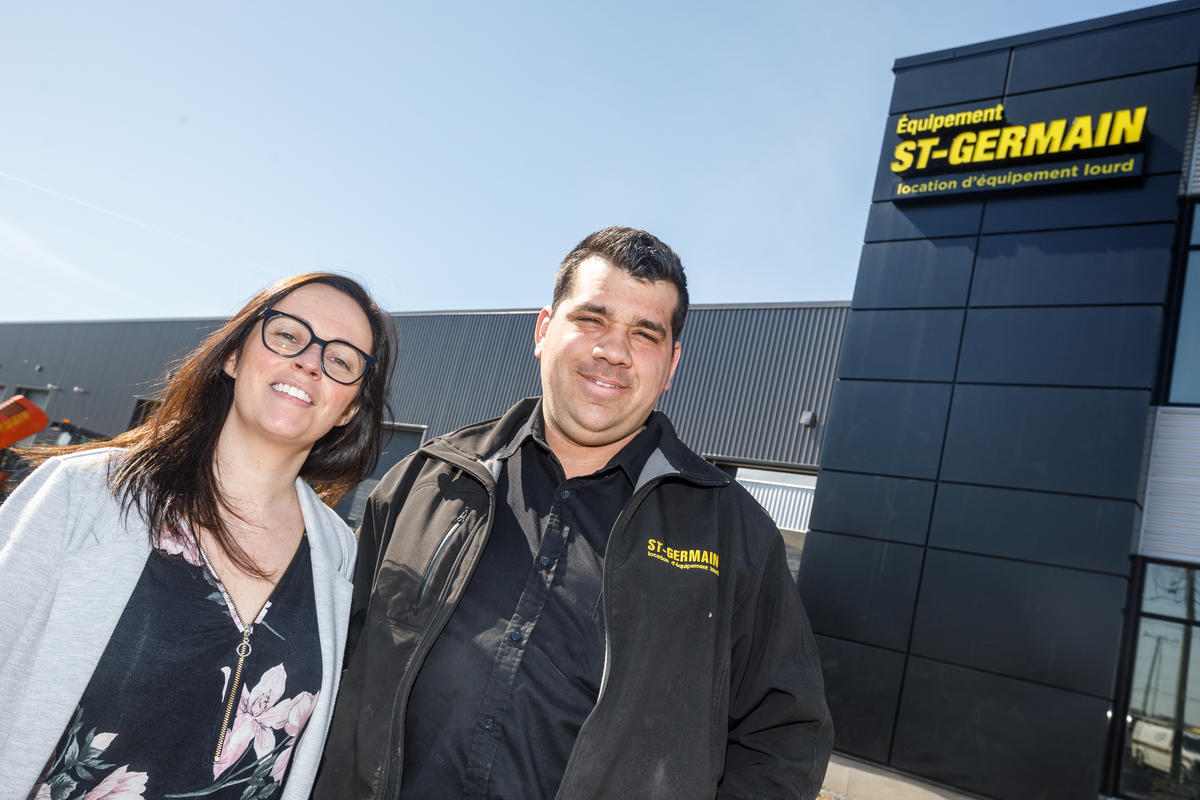 Vincent St-Germain: à 34 ans, il est à la tête d’un des plus gros transporteurs du Québec