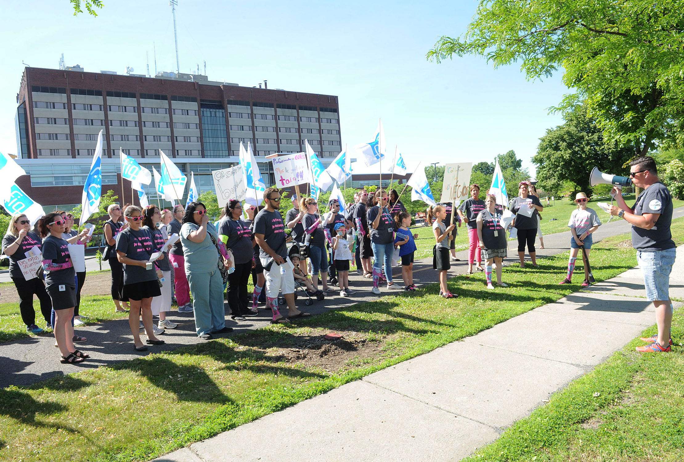 «Nous voulons des conditions à la hauteur de notre profession», lance le président du syndicat