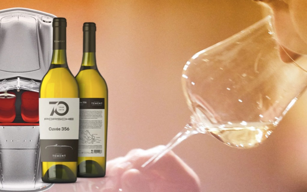 Un vin blanc Porsche est vendu pour fêter les 70 ans du manufacturier