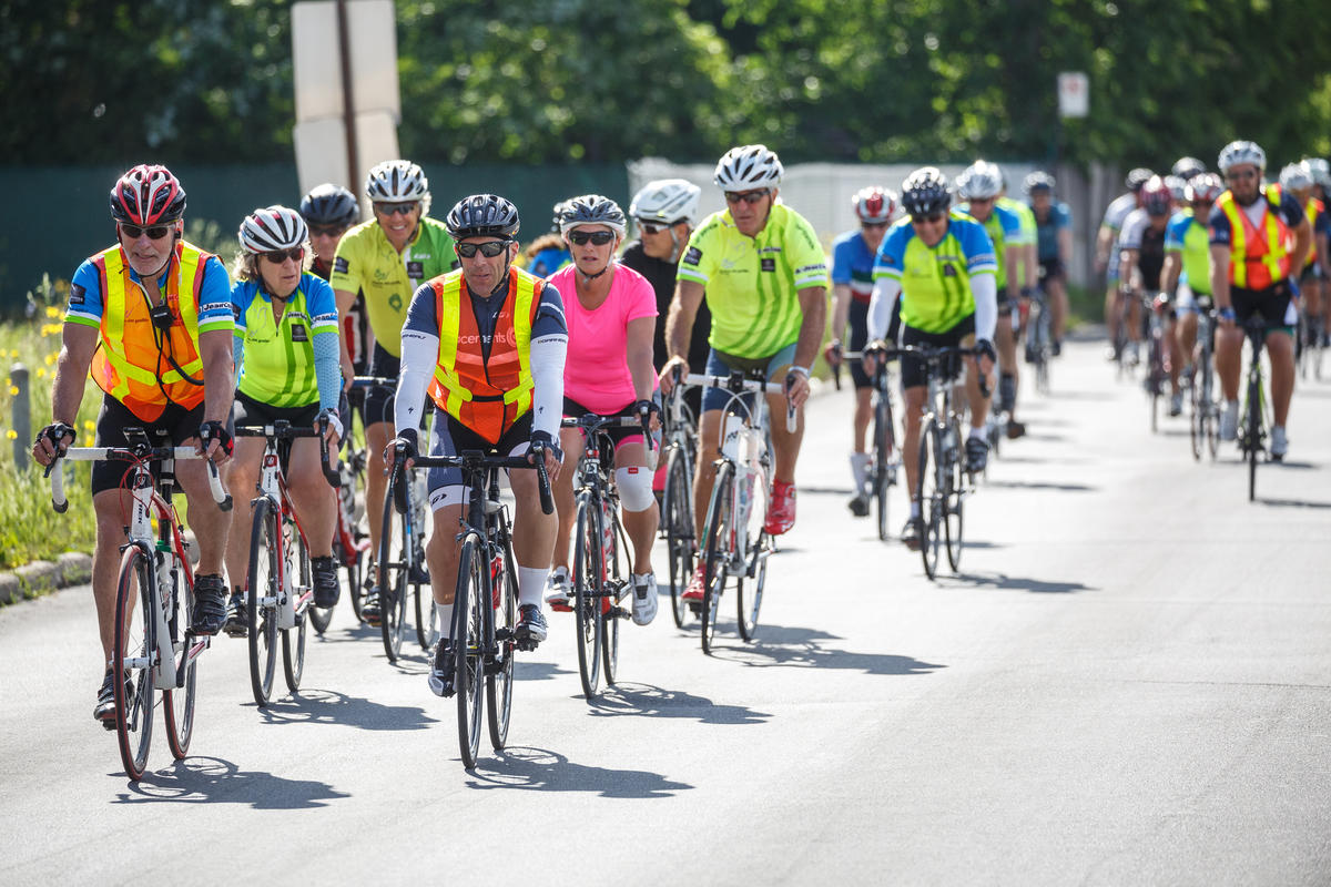 Défi-Vélo de la Maison des greffés Lina Cyr : 60 participants pédalent 300 km