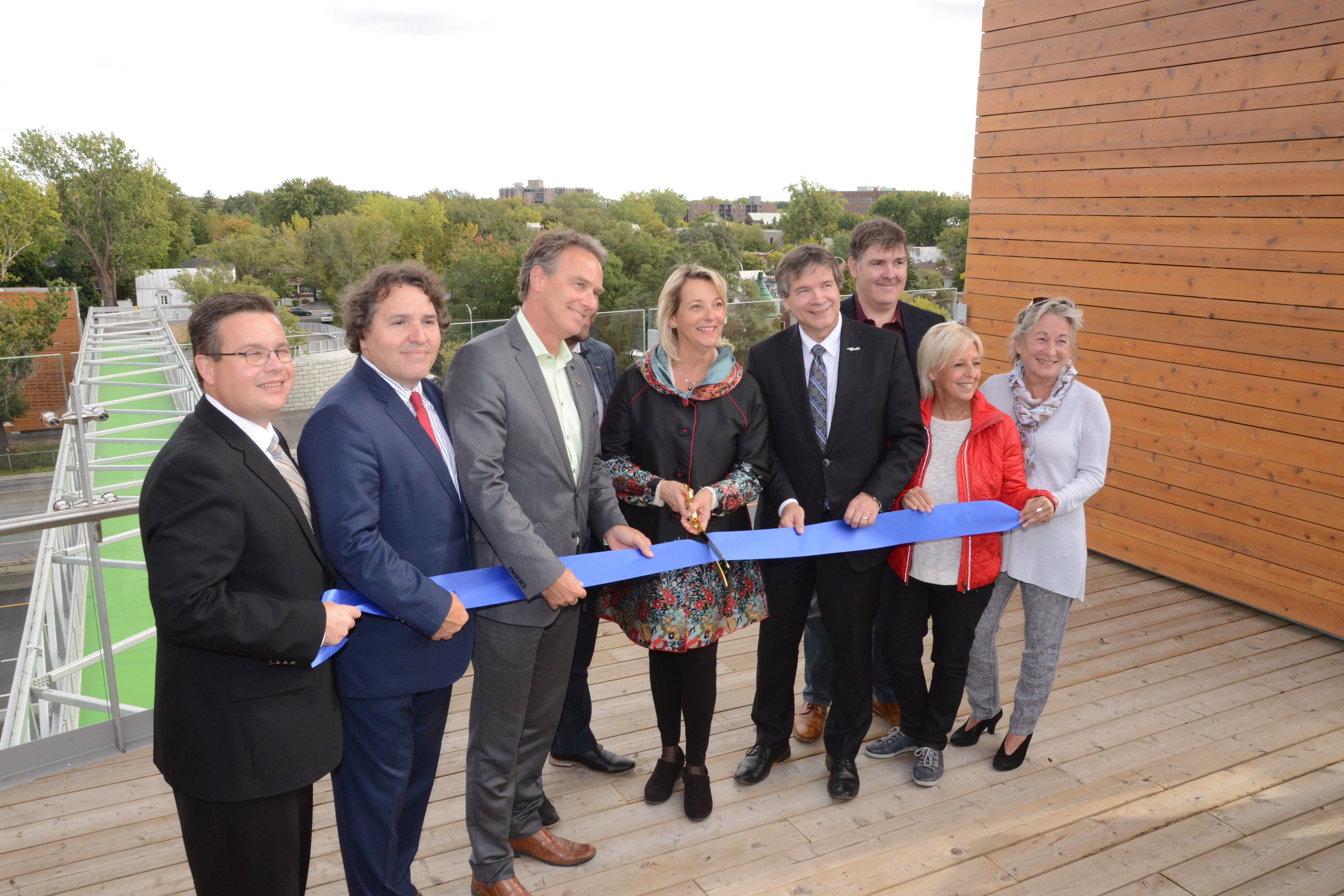 La passerelle de Normandie enfin inaugurée