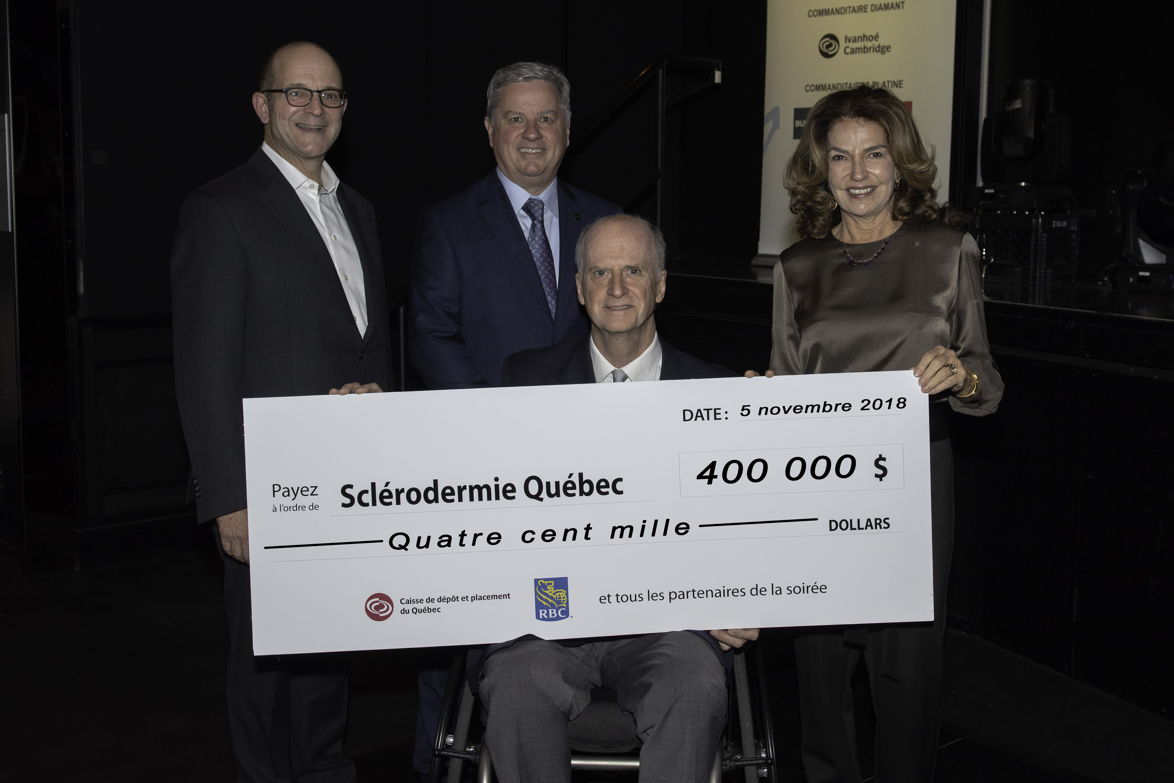 Sclérodermie Québec amasse 400 000$ pour la recherche et le soutien aux malades