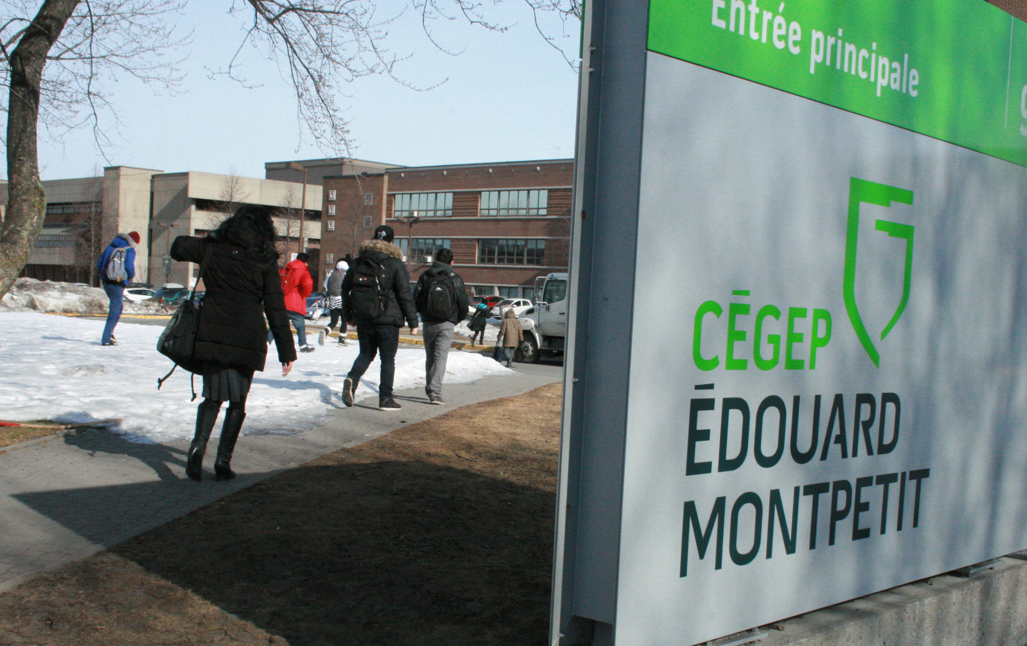 Le cégep Édouard-Montpetit est ouvert