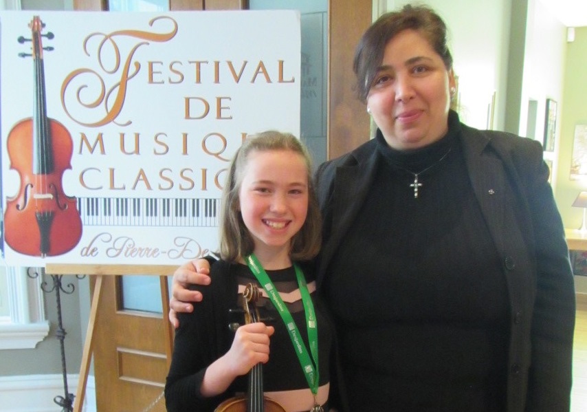 Une Brossardoise s’illustre au Festival-Concours de musique classique Pierre-de Saurel