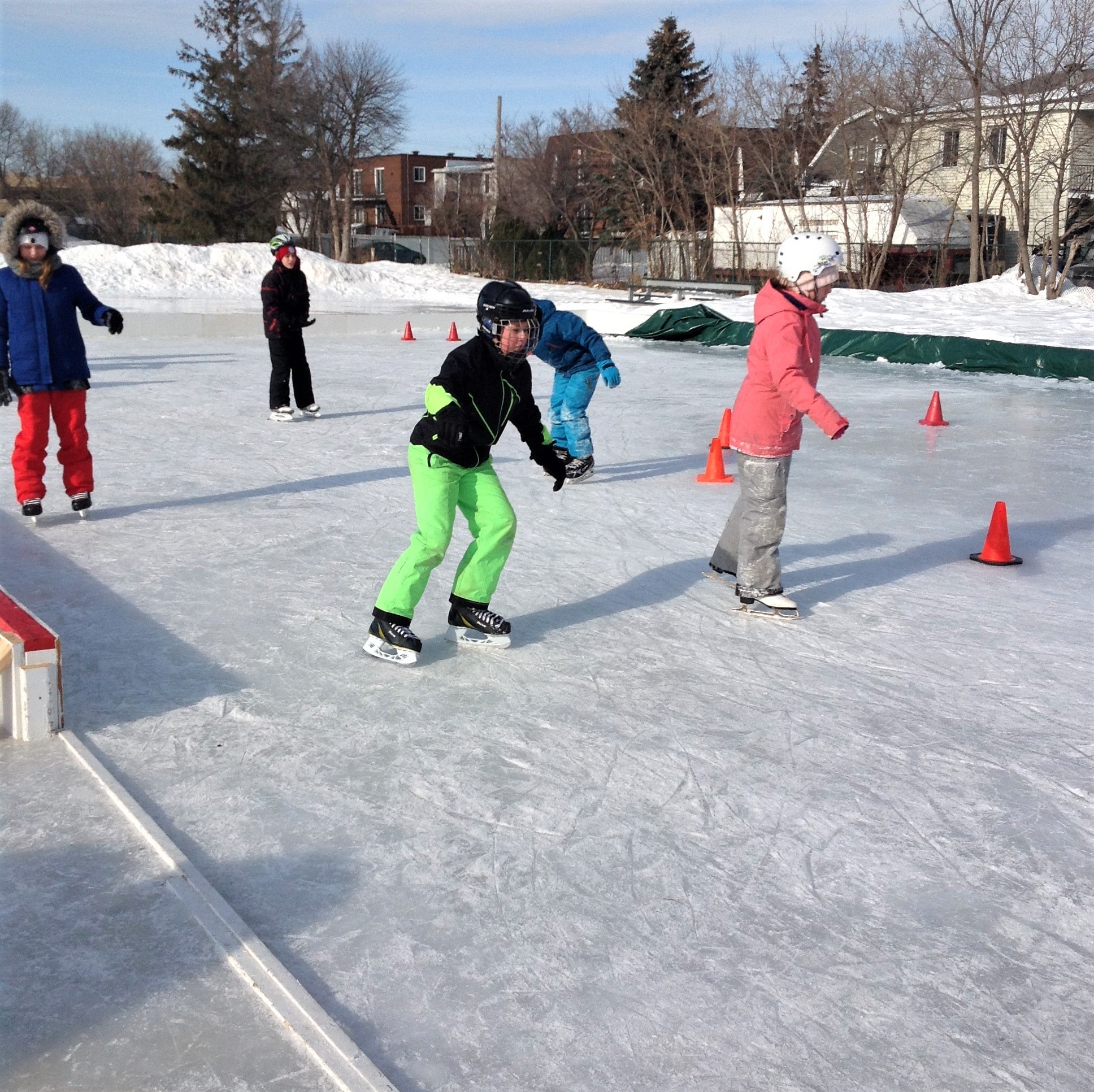 C’est la fin de la saison pour les patinoires extérieures et les pentes à glisser à Brossard