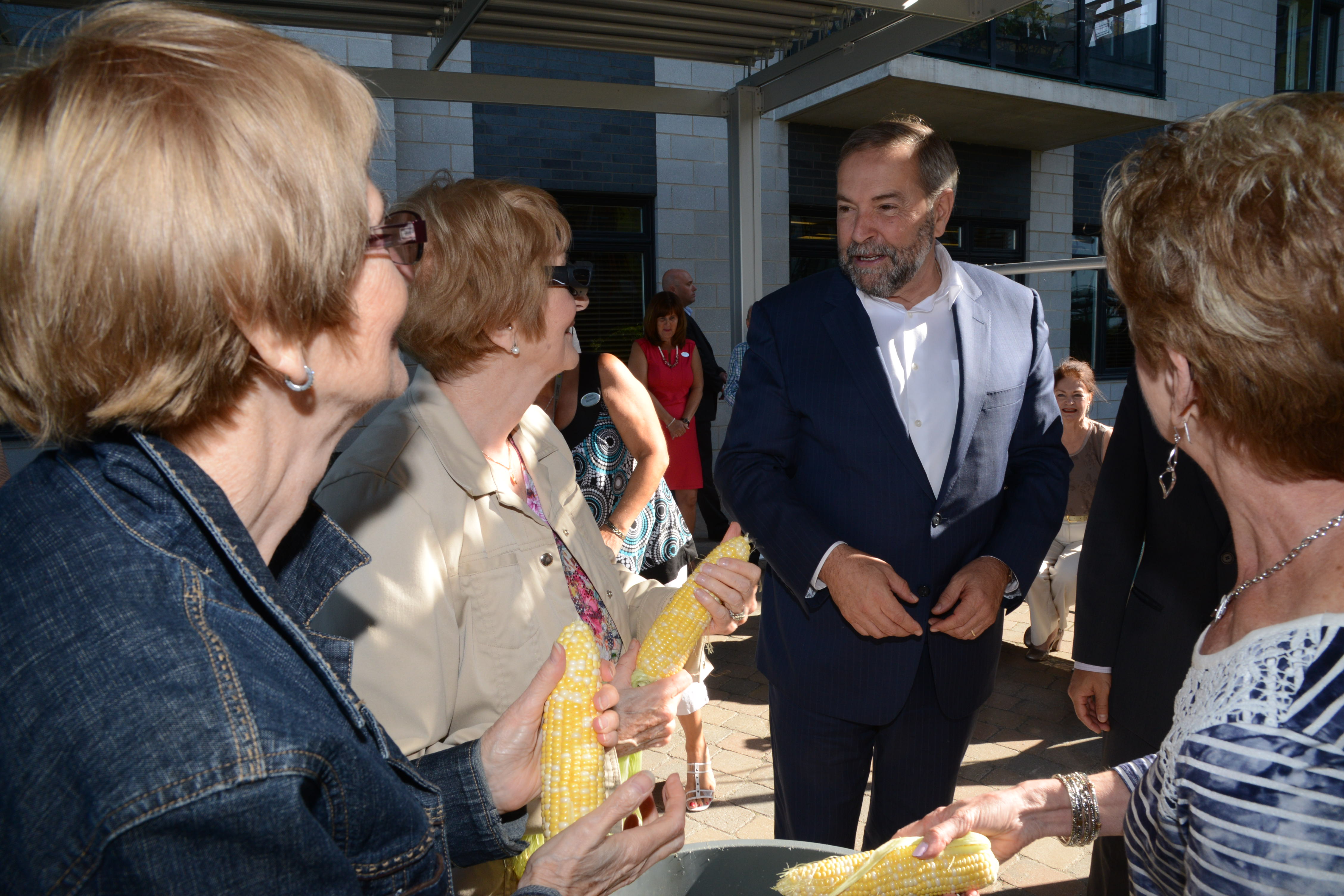 Mulcair entend bonifier le Régime de pensions du Canada
