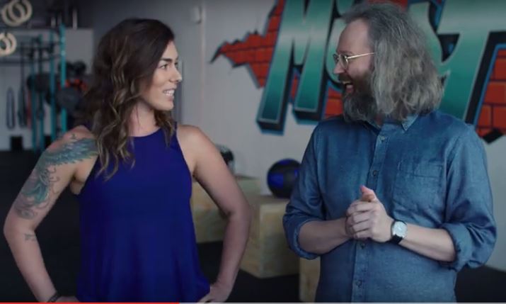 Un commerce de Brossard dans une publicité de François Bellefeuille