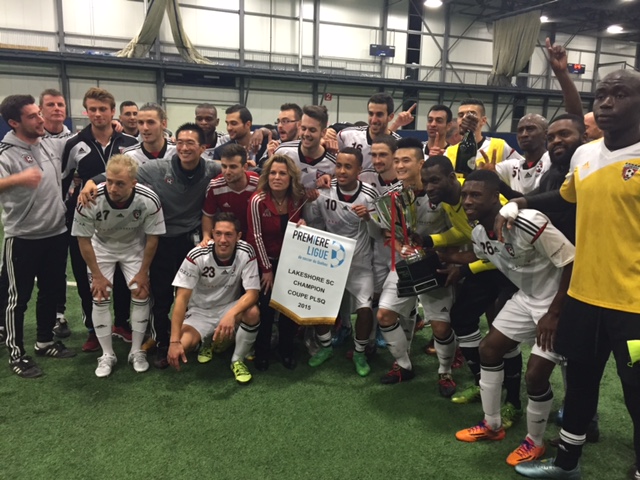 Carrié, Kaneki et Sedgewick champions avec le Lakeshore SC