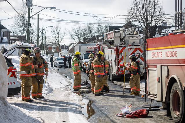 Incendie dans une résidence de la rue Nantel