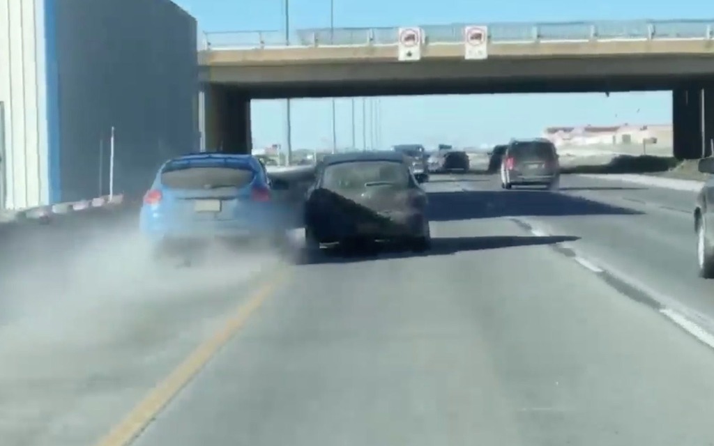 [VIDÉO] Une manœuvre dangereuse filmée sur l’autoroute 13