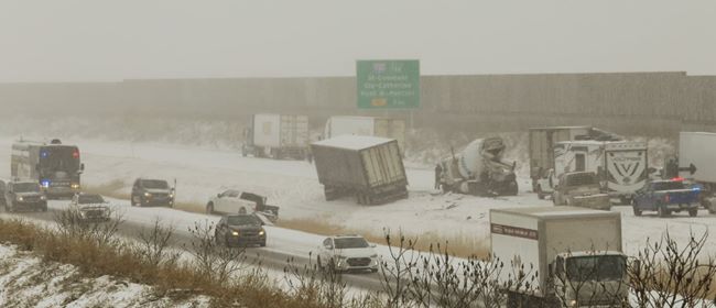 L’autoroute 30 fermée à la suite d’un carambolage