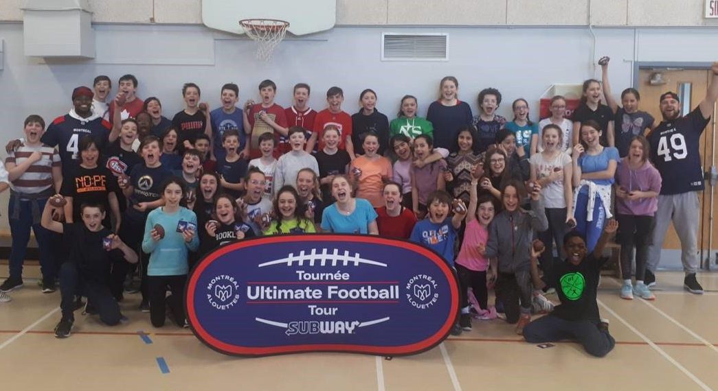 Les Alouettes visitent les jeunes de la Rive-Sud