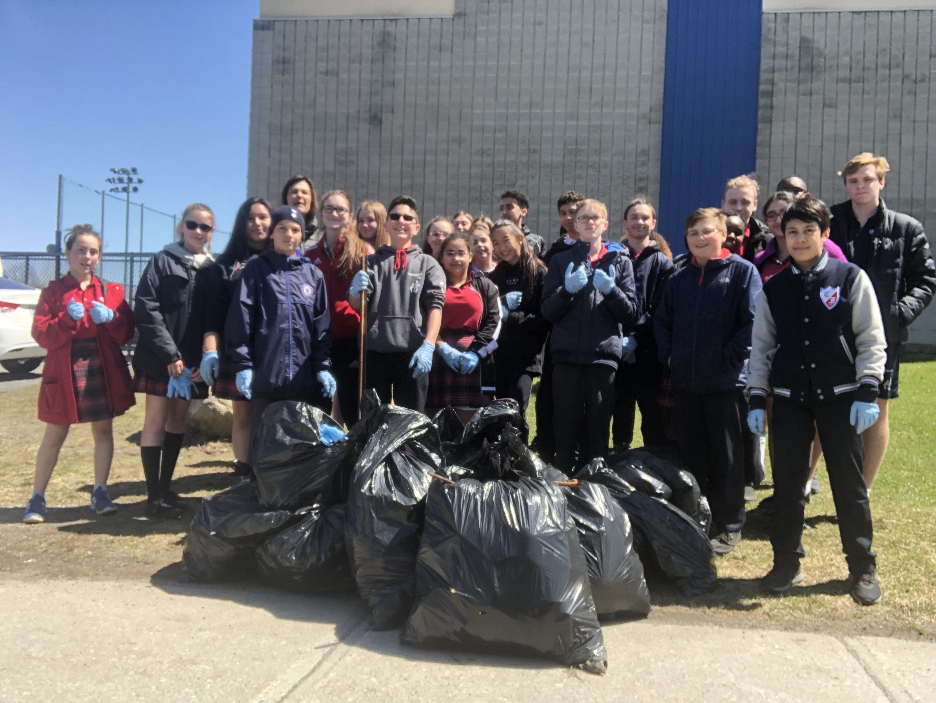 Un élève du collège Français initie une corvée communautaire