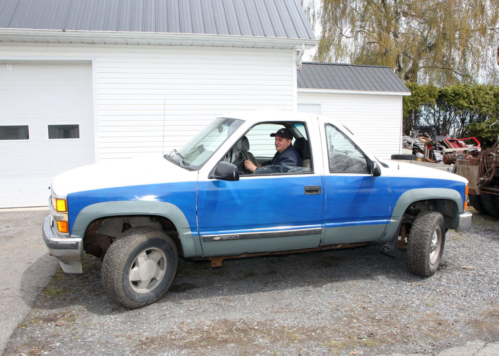 Un camion sans queue ni tête !
