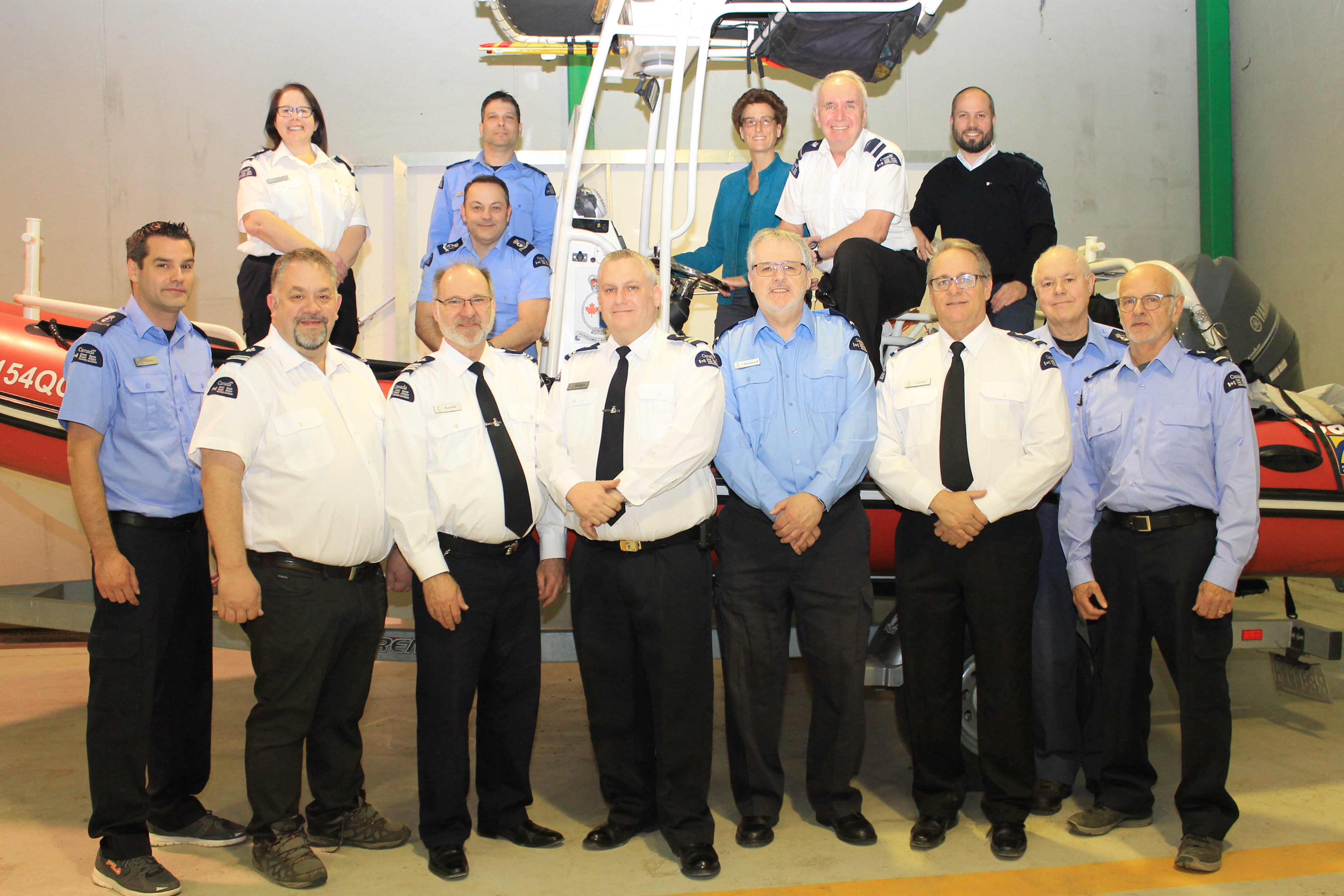 L’Unité 56 de la Garde côtière auxiliaire remporte le Prix de l’unité de l’année