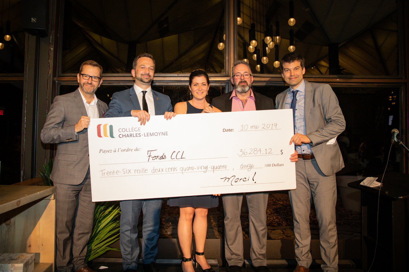 Une quatrième soirée Vins et prestige réussie pour le collège Charles-Lemoyne