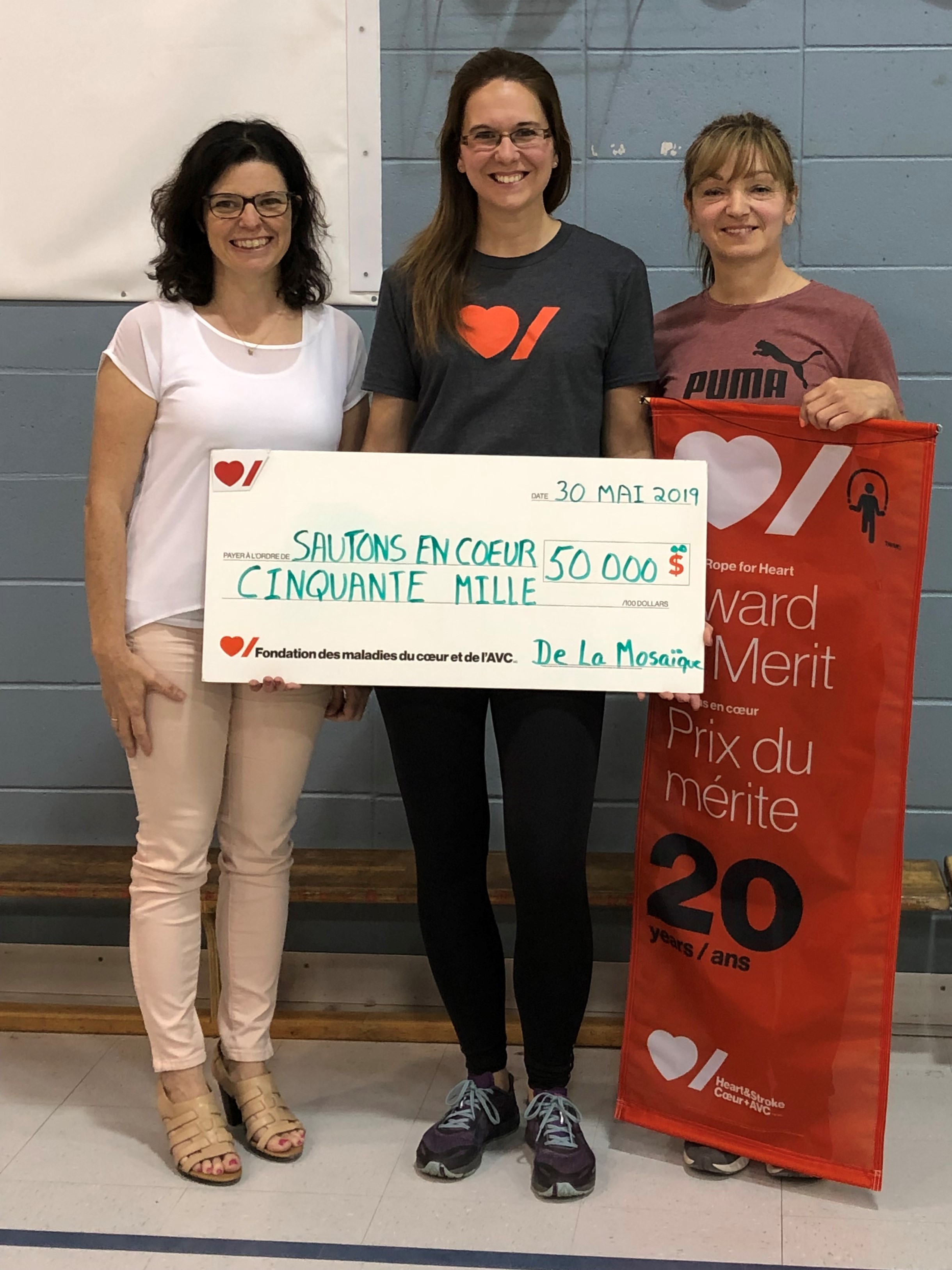 Des élèves de deux écoles de la Rive-Sud ont sauté à la corde au profit de la recherche sur les maladies du coeur