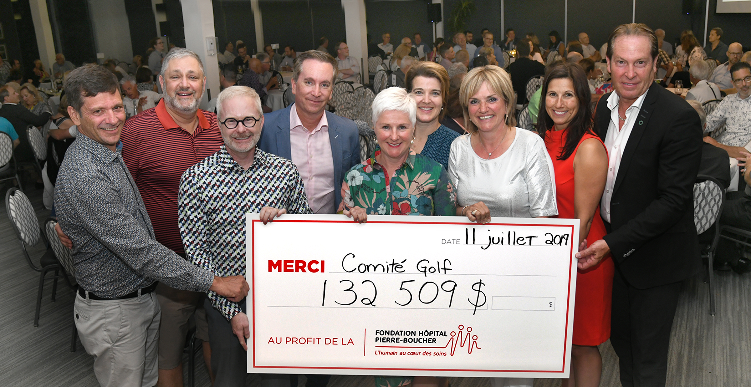 Tournoi de golf de la Fondation Hôpital Pierre-Boucher: la 30e édition récolte 132 509$