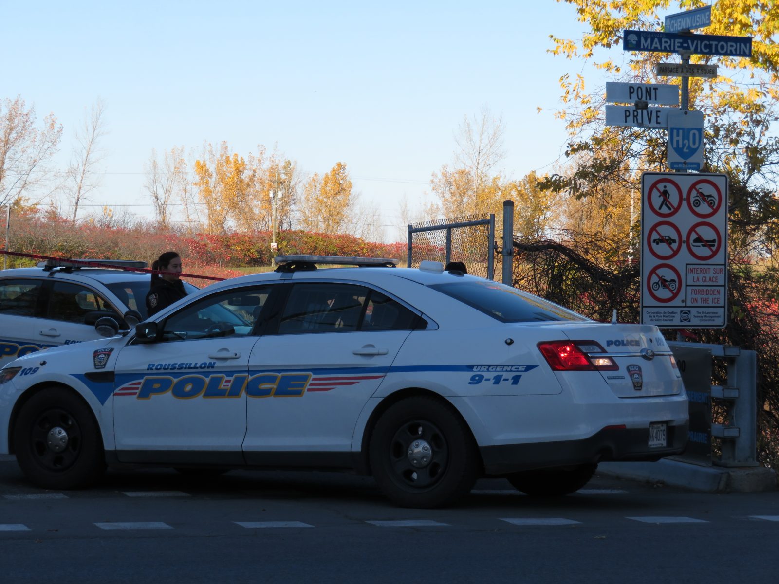 Des recherches sur la Voie maritime pour retrouver un jeune homme