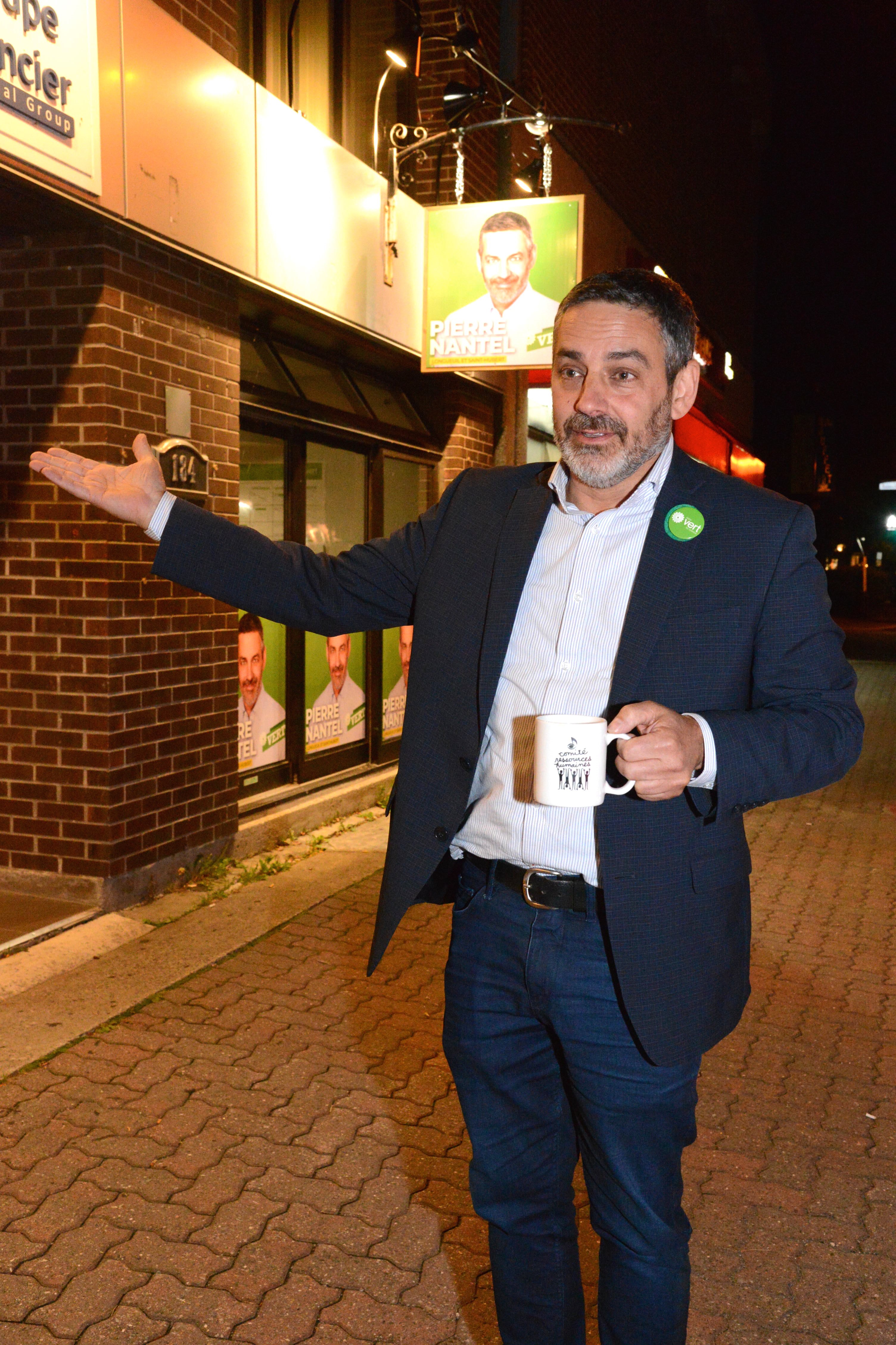 Pierre Nantel au troisième rang : un résultat «paradoxal», selon le député sortant