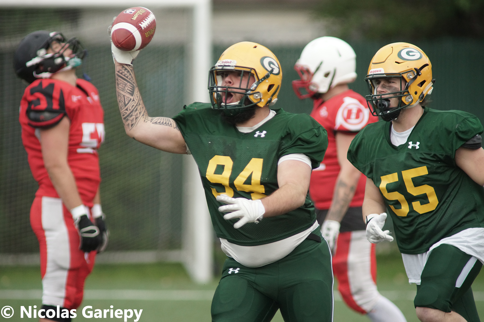 Football: les Packers de Greenfield Park en tête du classement