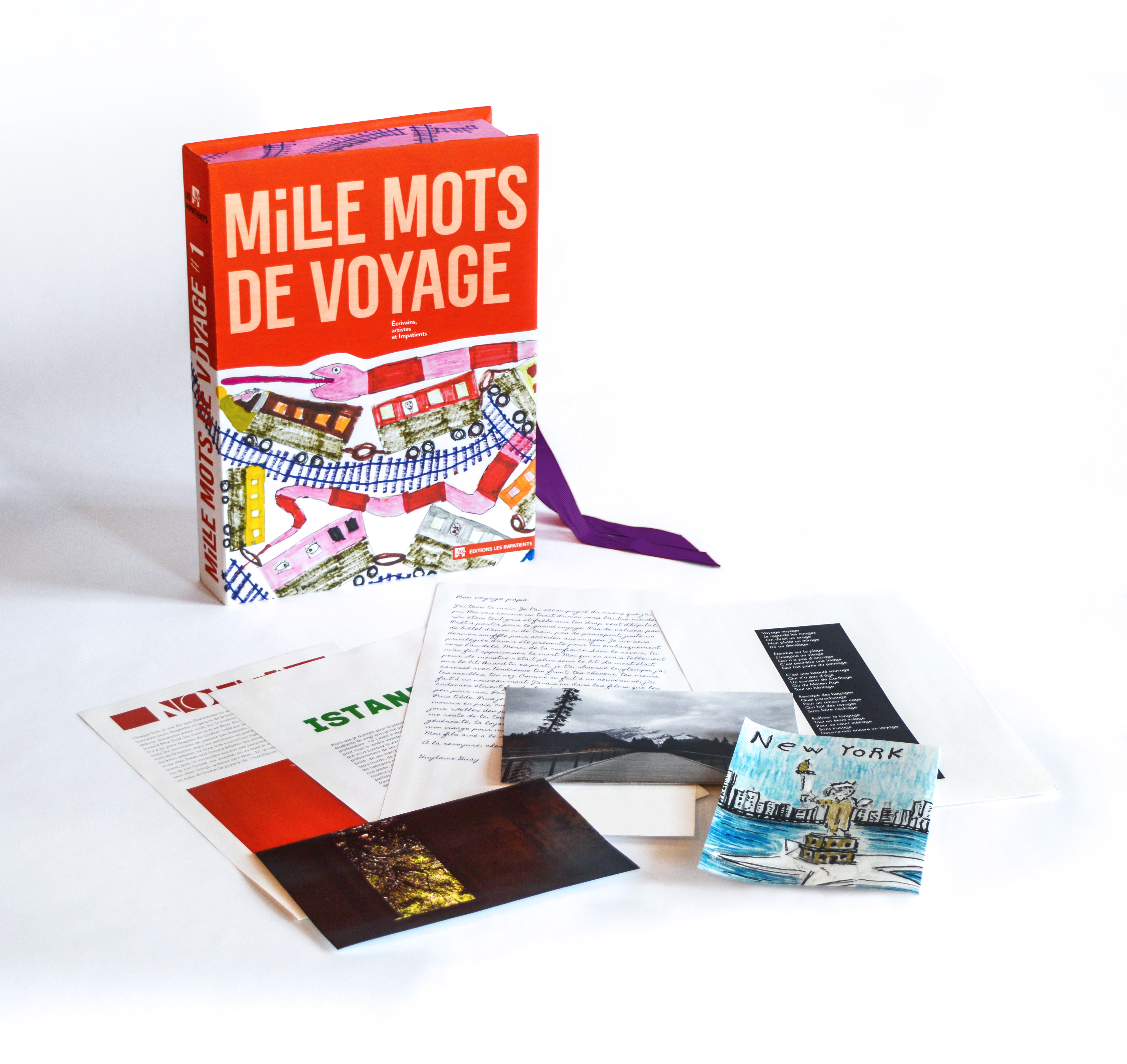 Mille mots de voyage: un itinéraire Impatients