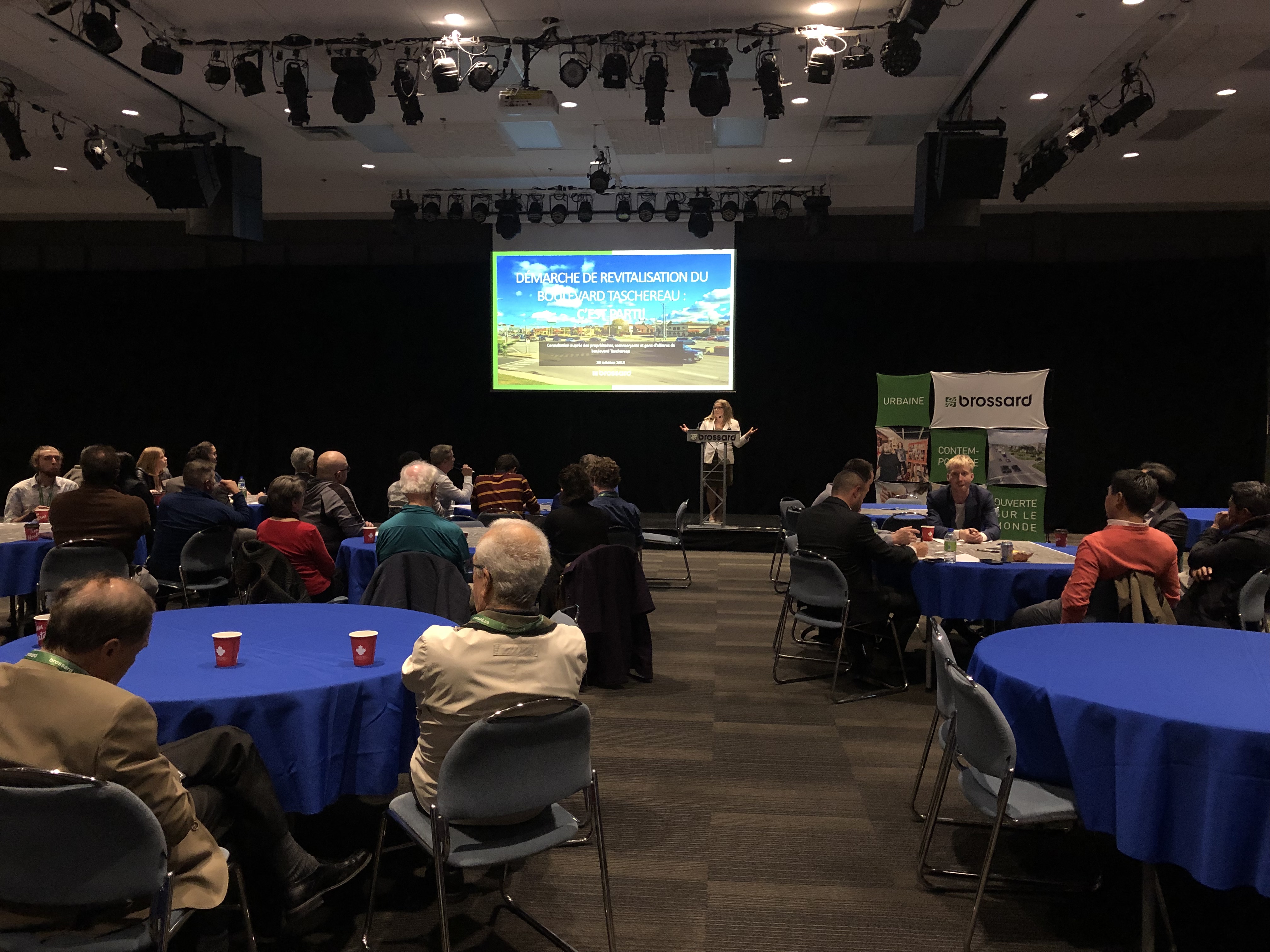 Revitalisation du boulevard Taschereau: une soirée de travail riche de réflexions