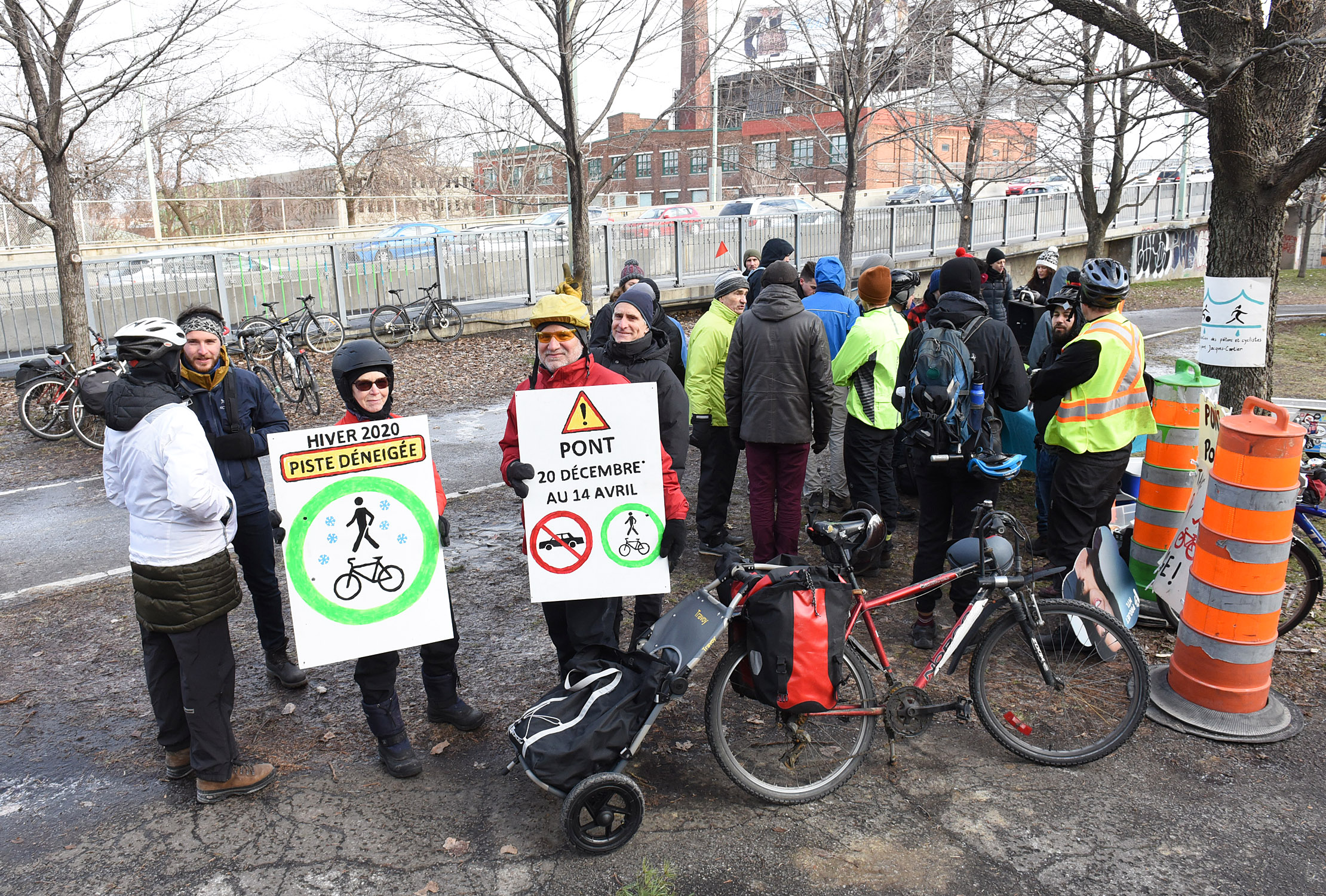 Pont Jacques-Cartier: une Festimanif pour célébrer « une nouvelle ère » pour piétons et cyclistes