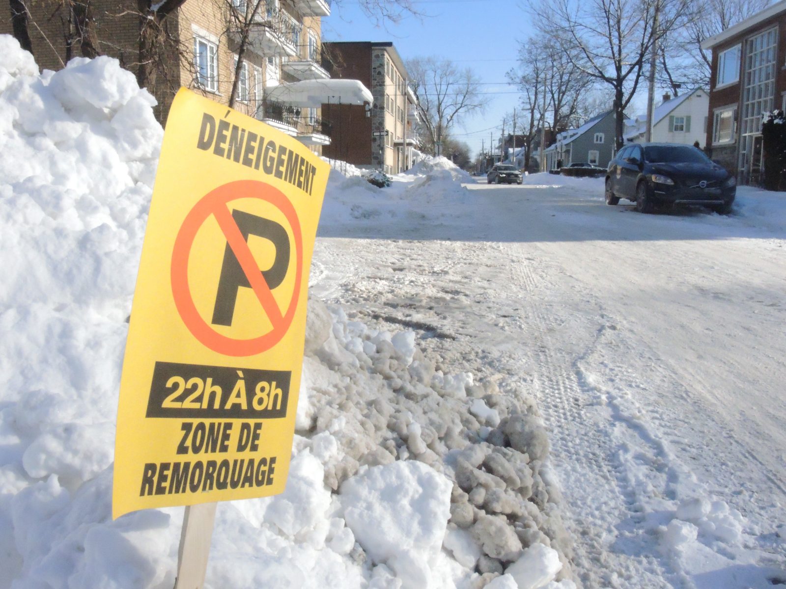 Accessibilité universelle et déneigement: des pistes d’amélioration seront étudiées