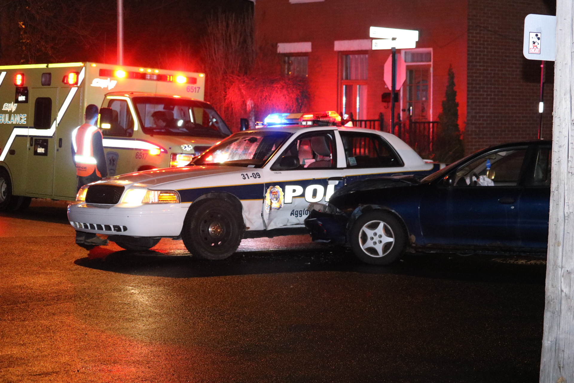 Un policier de Longueuil suspendu pour avoir causé un accident