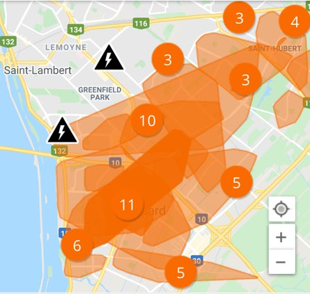 Environ 50 000 foyers toujours sans électricité
