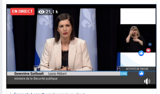 COVID-19 : « Ce n&rsquo;est pas le temps de penser à sa petite personne » – Geneviève Guilbault